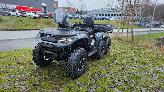 Can-Am Outlander 6x6 DPS 850 – DEMO ! LED-bar, konsoll m/vindskjerm & ekstra ryggelys 4 of 11