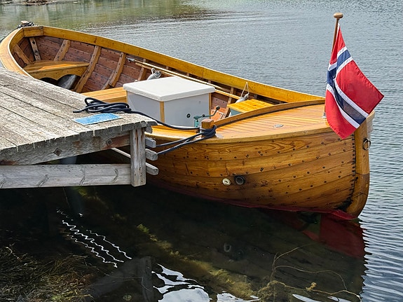 Åpen trebåt til salgs, NY PRIS 5 of 18
