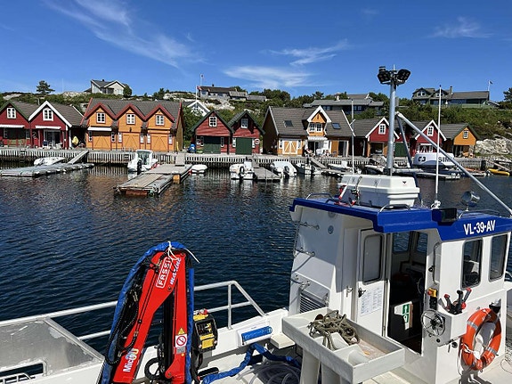 "Østgutt", rigga for garn og teiner. Kun gått 600 timar 7 of 11