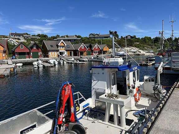 "Østgutt", rigga for garn og teiner. Kun gått 600 timar 10 of 11
