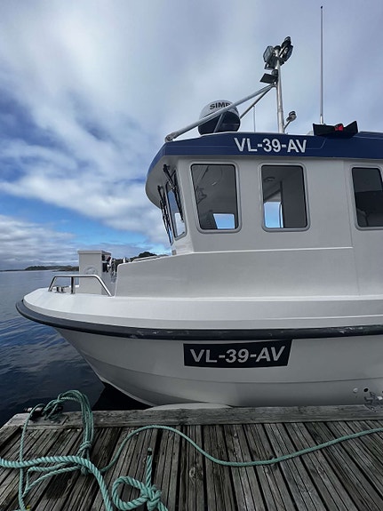 "Østgutt", rigga for garn og teiner. Kun gått 600 timar 5 of 11
