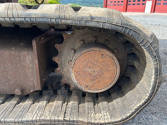 Hitachi ZX50 m/ ny hydr. pusseskuff 7 of 8