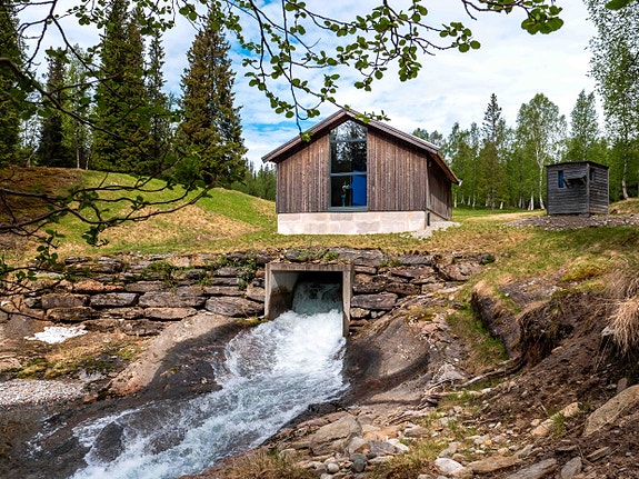 Privat kraftverk hvor vi har levert turbin.