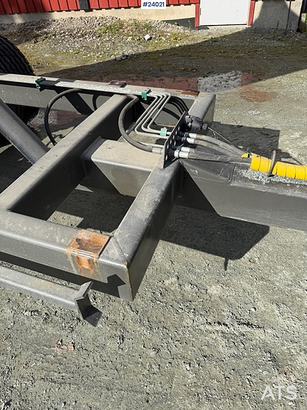Foss-Eik service henger til graver m/ hydraulisk tipp 5 of 19