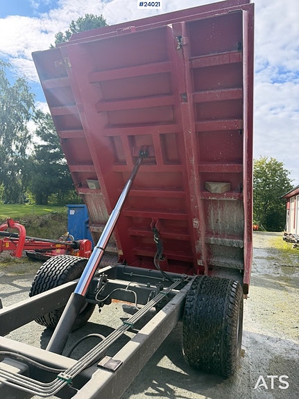 Foss-Eik service henger til graver m/ hydraulisk tipp 17 of 19