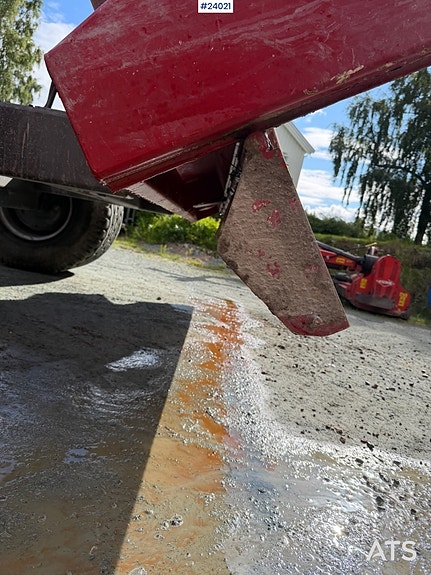 Foss-Eik service henger til graver m/ hydraulisk tipp 18 of 19