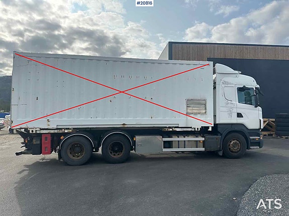 Scania R480 3 akslet conatinerbil m/ lift 5 of 30