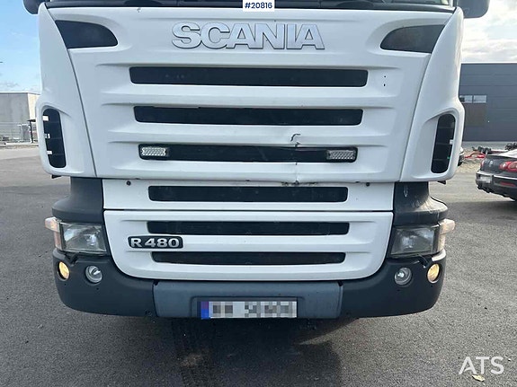 Scania R480 3 akslet conatinerbil m/ lift 10 of 30