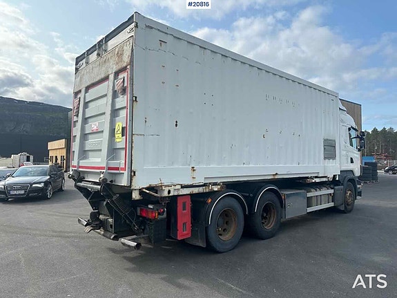 Scania R480 3 akslet conatinerbil m/ lift 6 of 30