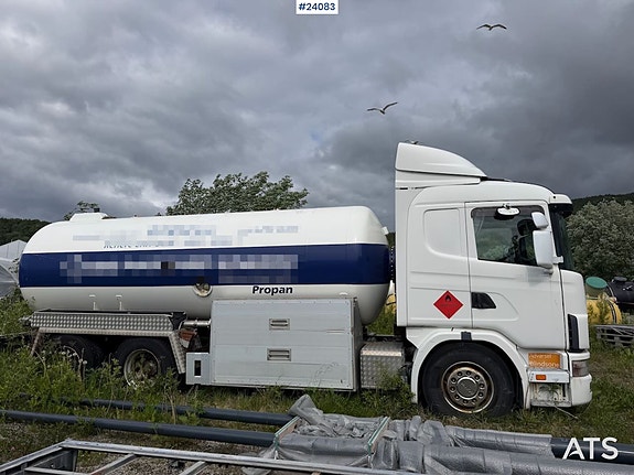 Scania R124 6x2 tankbil. Kan kjøpes som chassi! 2 of 30