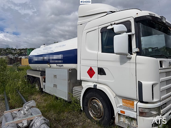 Scania R124 6x2 tankbil. Kan kjøpes som chassi! 4 of 30