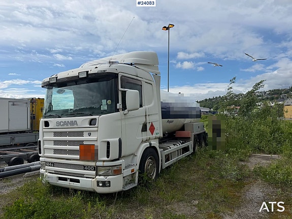 Scania R124 6x2 tankbil. Kan kjøpes som chassi! 7 of 30
