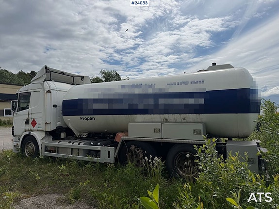 Scania R124 6x2 tankbil. Kan kjøpes som chassi! 10 of 30