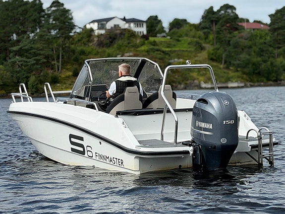 Finnmaster S6 - Kun 126 timer - Yamaha F150 - Velholdt - 4 of 30
