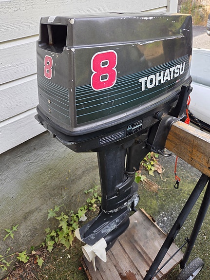 Suzumar ds260 vib med 8 hk tohatsu 16 of 21