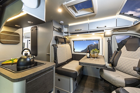 Weinsberg CARABUS GREY EDITION FIRE 600 MQ. Smal på veien, stor innvendig! Truma diesel/el-varme. Mye utstyr! 7 of 27