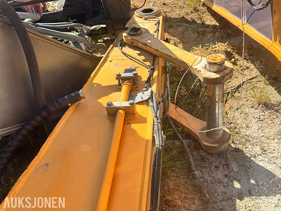 Hyundai Gravemaskinstikke for Hyundai Robex 210 - monobom i stål - komplett med hydraulikkrør og slanger 7 of 10