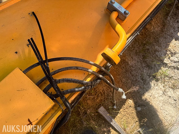 Hyundai Gravemaskinstikke for Hyundai Robex 210 - monobom i stål - komplett med hydraulikkrør og slanger 8 of 10
