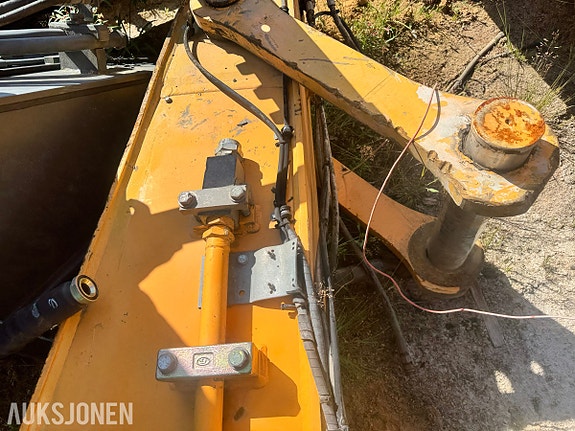 Hyundai Gravemaskinstikke for Hyundai Robex 210 - monobom i stål - komplett med hydraulikkrør og slanger 9 of 10