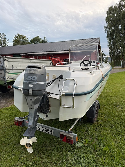 Yamarin 4510 Big Ride – Yamaha 50 hk firetakt – henger inkludert 5 of 5