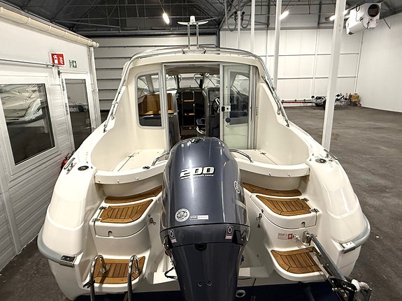 Strøken Yamarin 68 Cabin. Yamaha F200 fra 2022. Ankervinsj. Varmer. 191 timer! 10 of 30