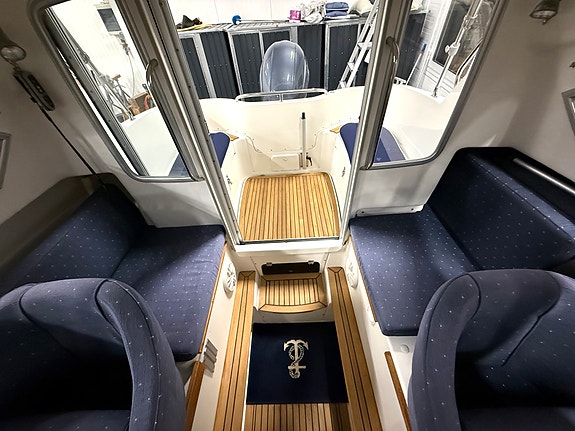 Strøken Yamarin 68 Cabin. Yamaha F200 fra 2022. Ankervinsj. Varmer. 191 timer! 27 of 30