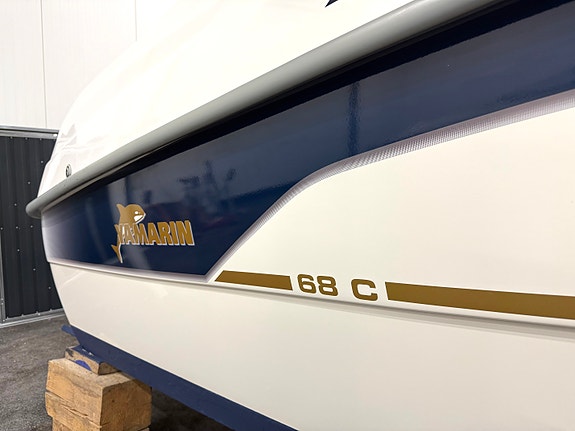 Strøken Yamarin 68 Cabin. Yamaha F200 fra 2022. Ankervinsj. Varmer. 191 timer! 14 of 30
