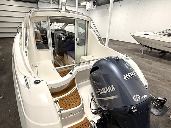 Strøken Yamarin 68 Cabin. Yamaha F200 fra 2022. Ankervinsj. Varmer. 191 timer! 11 of 30