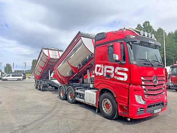 Mercedes-Benz Arocs 2658L 6X4, Norslep Asfaltsett, meget pen og velholdt se video. 4 of 30