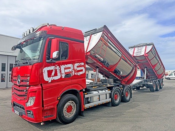 Mercedes-Benz Arocs 2658L 6X4, Norslep Asfaltsett, meget pen og velholdt se video. 2 of 30
