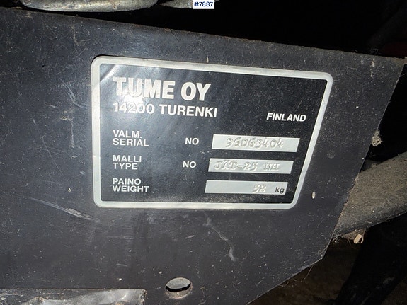 Tume KL-2500 Kombi såmaskin 17 of 18