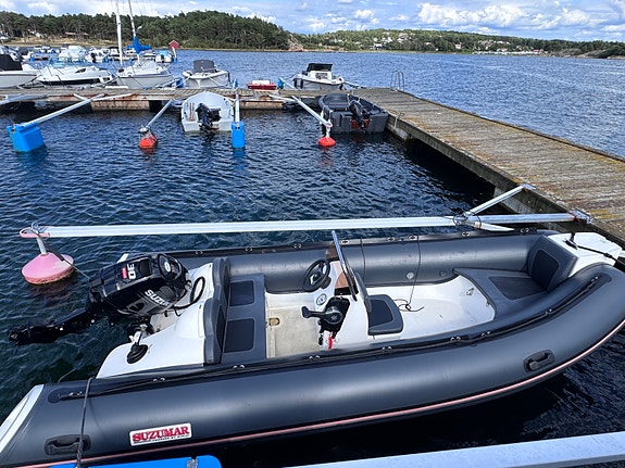 Suzumar MX 450 LUX med ny 30 hk Suzuki (sommeren 2025) og reg. henger 2 of 9