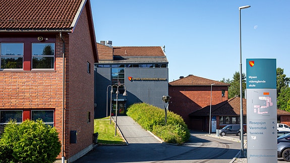 Østfold fylkeskommune, Mysen videregående skole logo