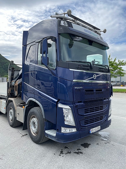 Volvo FH 540 8x2 kranbil , Norslep henger 2017 modell . 2 of 16