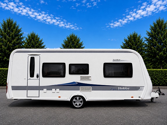 Hobby 540KMFe Excellent Alde/AC/Fortelt/Sykkelstativ/Fukttest 3 of 30