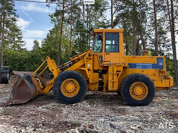 Kobelco LK500 1984 hjullaster – 3 skuffer. SE VIDEO! 2 of 30