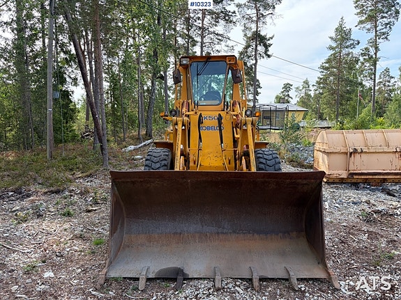 Kobelco LK500 1984 hjullaster – 3 skuffer. SE VIDEO! 6 of 30