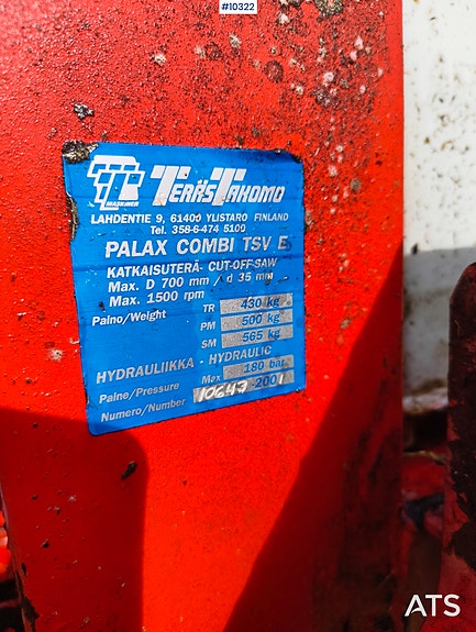 Palax Combi 2001 TSV E Vedmaskin 5 of 6