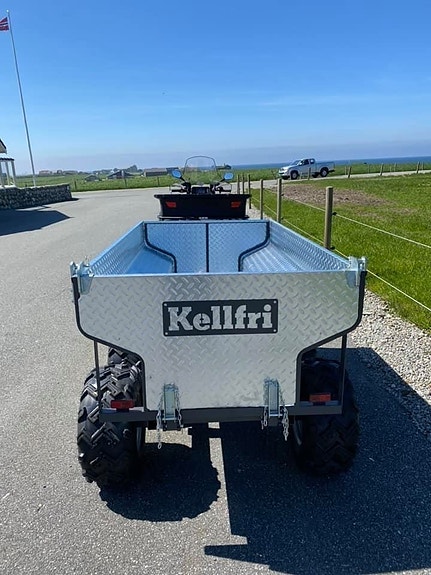 Kellfri tippvogn El-hydraulisk tipp 16 of 17