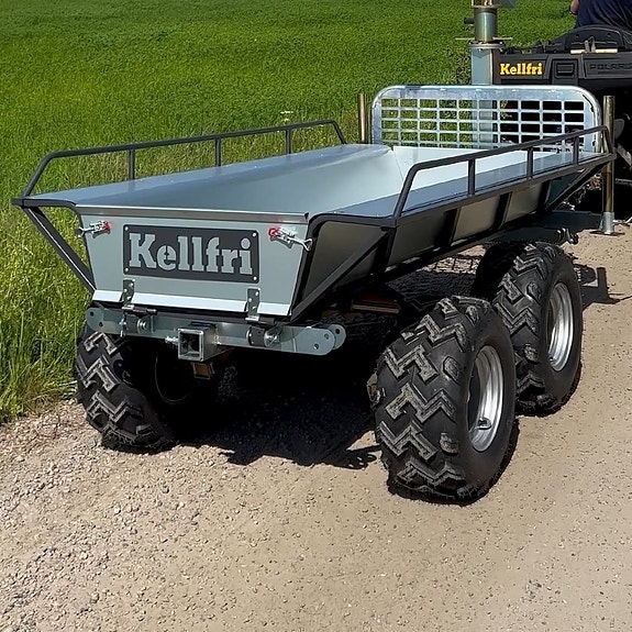 Kellfri Skogsvogn med kran og vinsj 16 of 30