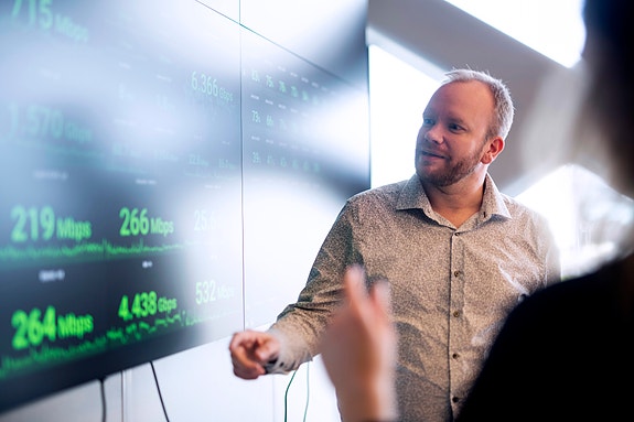 Hils på Sven Kjartan, potensiell ny leder dersom du vil  jobbe fra kontoret i Stavanger.