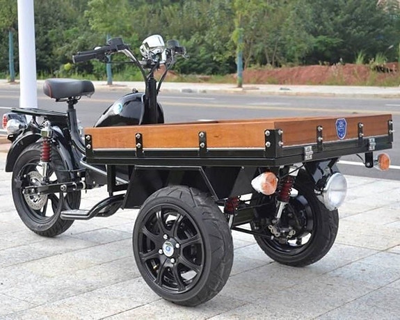 MGB Elektrisk varemoped - FORHJULSDRIFT 2x1500w,  GUNSTIG LEVERING på døren*, 100% Finansiering