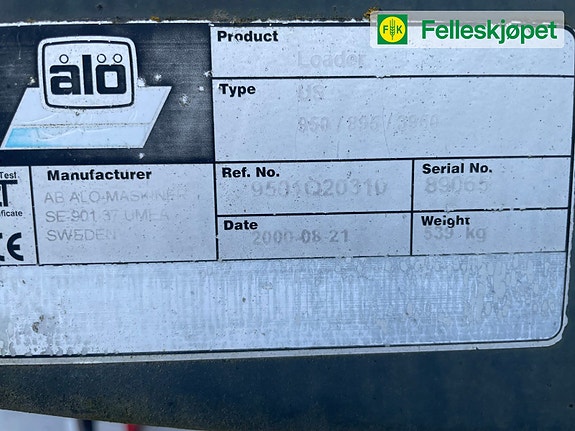 Ukjent merke Ålø 950 US 3.funk, demper euro,sms. Brakett & sentral jd 3050 6 of 9