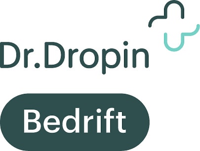 Om Dr.Dropin Bedrift logo