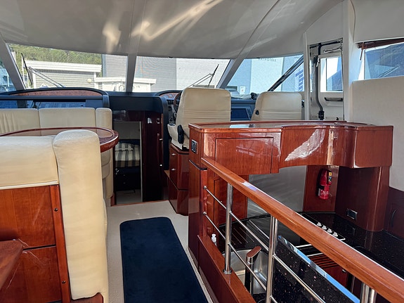 Velholdt eksemplar av den tidløse/populære modellen - Fairline Squadron 58. 6 of 30
