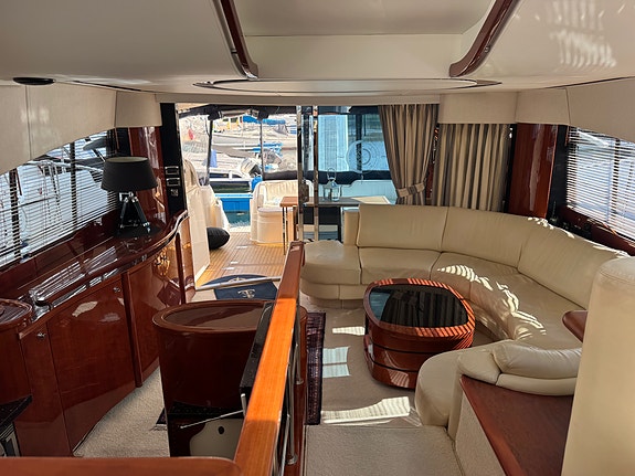 Velholdt eksemplar av den tidløse/populære modellen - Fairline Squadron 58. 14 of 30