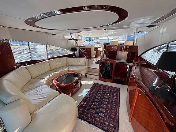 Velholdt eksemplar av den tidløse/populære modellen - Fairline Squadron 58. 3 of 30