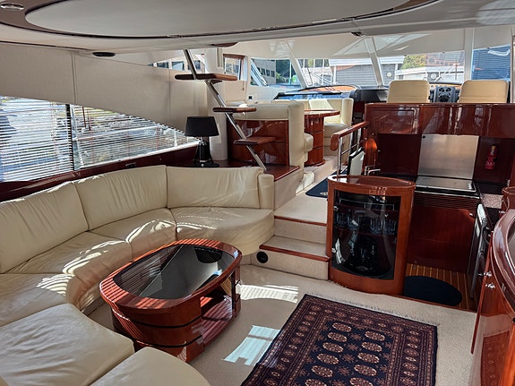 Velholdt eksemplar av den tidløse/populære modellen - Fairline Squadron 58. 4 of 30