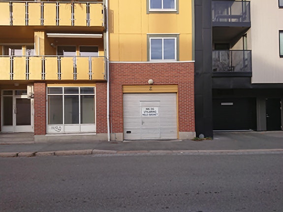 Parkeringsplass i P- kjeller i Tomtegata 31 Drammen