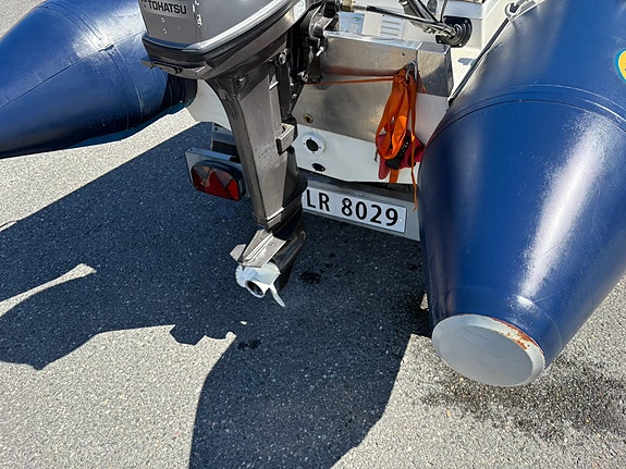 AVA 360 Rib med 9,9 (15) Thoatsu motor, med gaupen henger 5 of 17